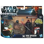 Star Wars Sith Speeder Vehicle with Darth Maul